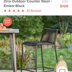 Article Counter Stools (set of 2) 
