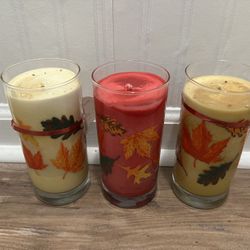 Handmade Fall Scented Soy Candles