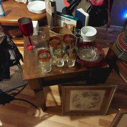 Dishes.