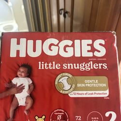 Huggies Size 2. 29 Count & 72 Count 