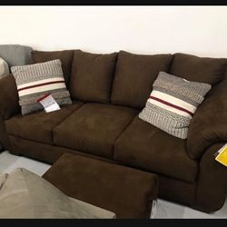 Coffee Brown Sleepe Sofa ✅ Brand New❇️ Delivery Available👌 Financing Options☄️