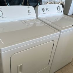 Amana Washer And Electric Dryer