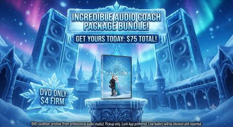 Frozen DVD - Incredible Audio & Video ($4 DVD / $75 Audio Coaching Bundle)