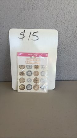 Festival Metallic Temporary Tattoos(read description)