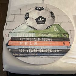 27” Round Adidas Soccer Frame