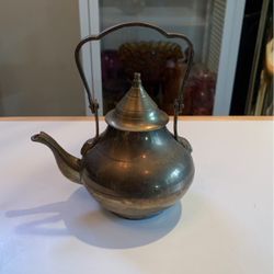 Mini Vintage Brass Teapot