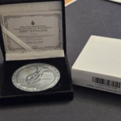 G.M.M 2000th Episode Coin.