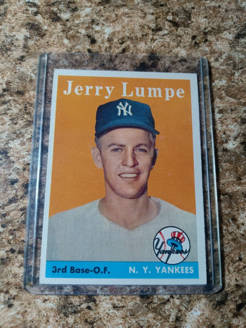 1958 Topps Jerry Lumpe Baseball Card #193.