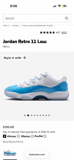 Jordan Retro 11 Low