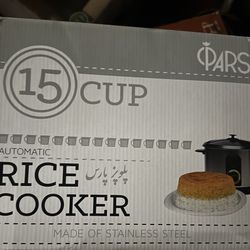 Pars Rice Cooker 15 Cups