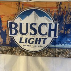 Busch Light Wall Flag (3’x5’)