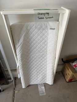 Changing Table Topper With Changing Pad