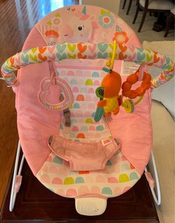 New  Bright starts vibrating baby bouncer