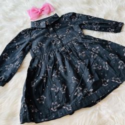 Just One You By Carter's Unicorn Dress w/ Headband *9 Months 