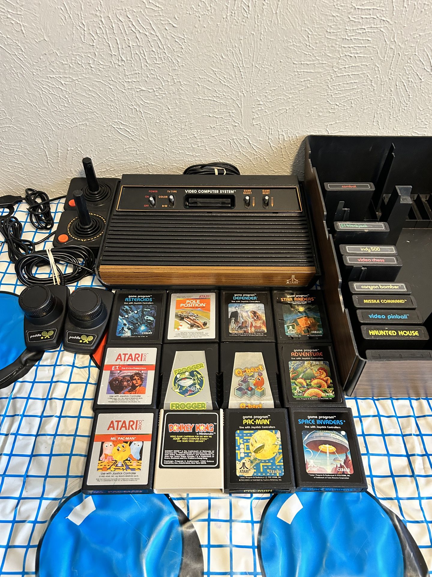 Atari 2600 With Over 20 Games! Vintage Retro Works 