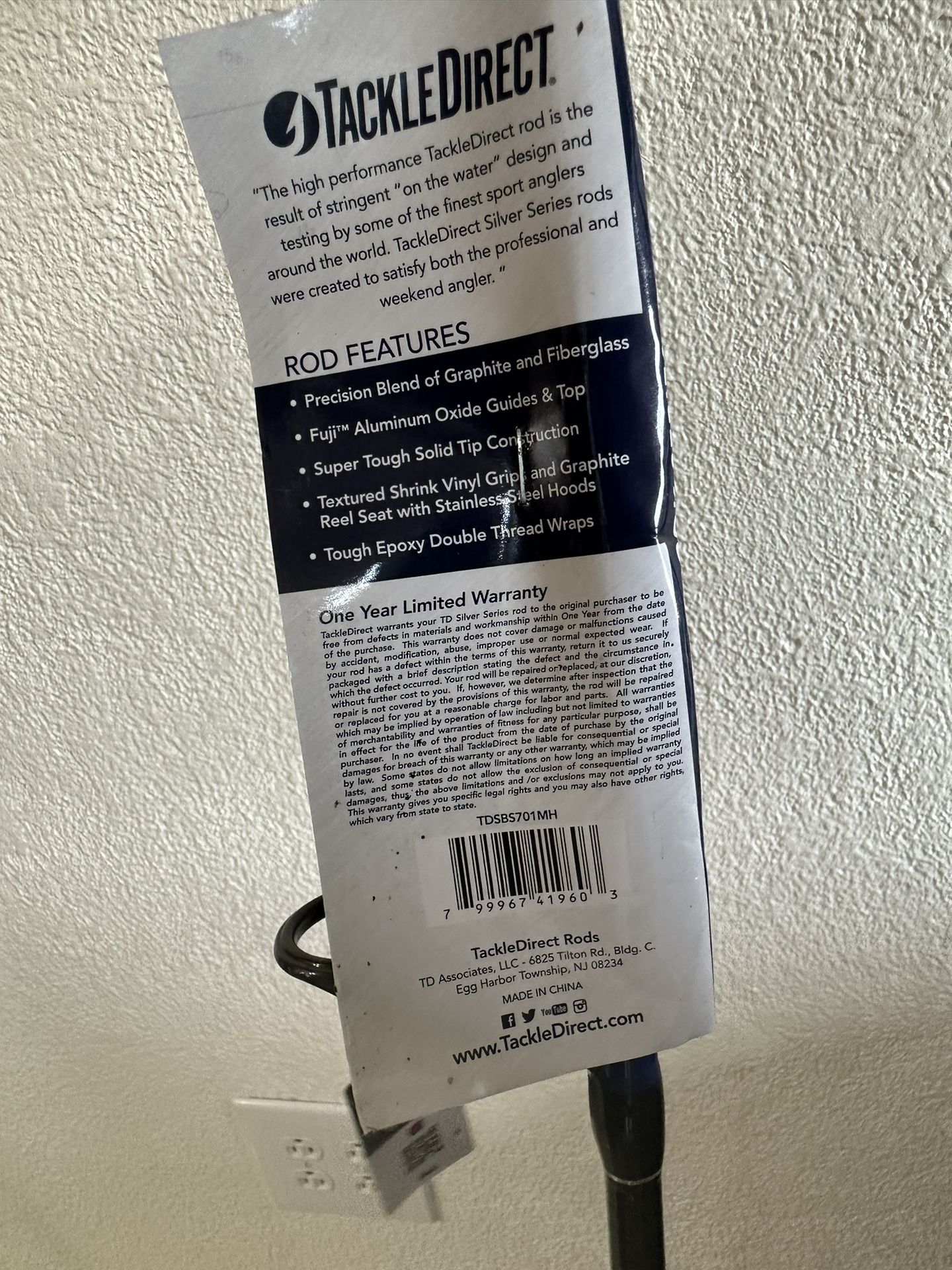 Silver hook Fishing Rod