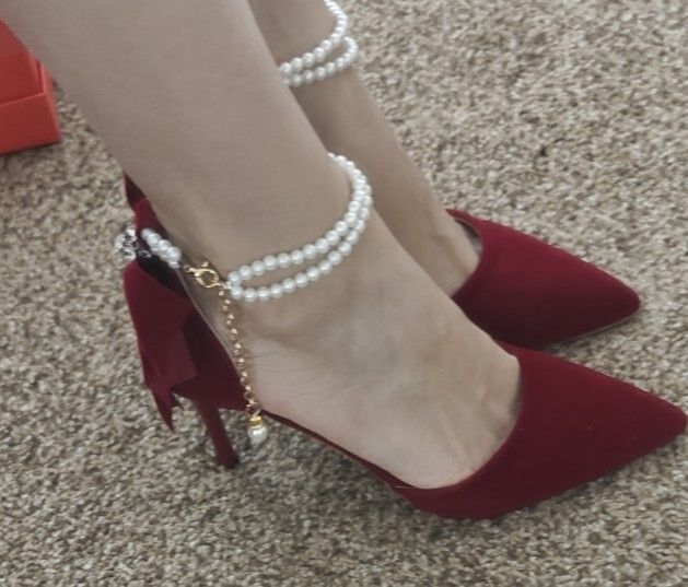 New Red Heels Size 8