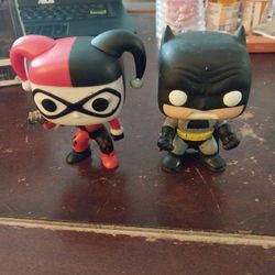 Funko DC Comics Pop Harley Quinn Vinyl Figure And Funko The Dark Knight Returns Pop Vinyl Figure Black Batman