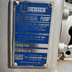 Overhauled Gorman-Rupp O3H1-B 3” Pump For Sale