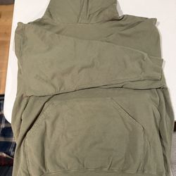 Army Green Hoodie XXXL Tultex 1910 (2x) Pullover Sweatshirt Unisex