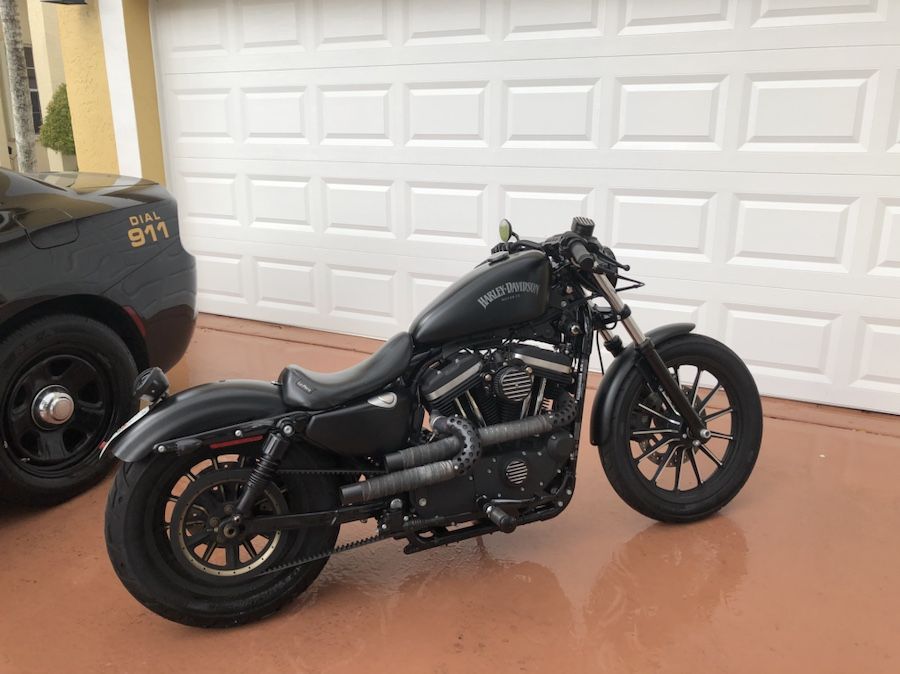 Custom iron 883 for sale deals