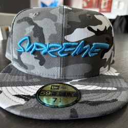 Supreme Futura “Snow Camo” Fitted Hat