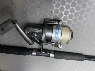 Rod and reel combo. Heavy duty.