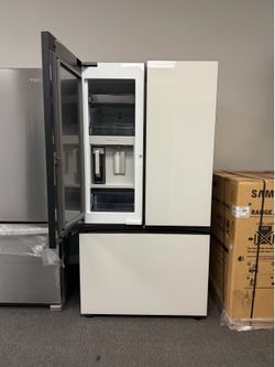 Samsung bespoke refrigerator glass doors