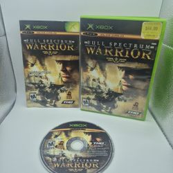 Full Spectrum Warrior (Xbox, 2005) CIB