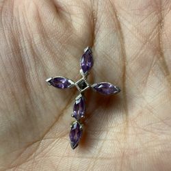 Sterling Silver Cross Pendant 