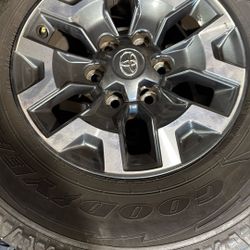Stock 16 inch toyota rims