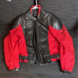 Leather Motorcycle Jacket 