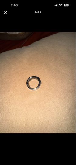 Silver Oura Ring size 8