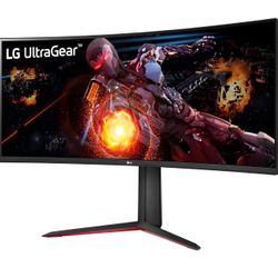 LG UltraGear QHD 34-Inch Curved Gaming Monitor 34GP63A