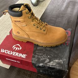 Steel Toe Work Boots 9.5