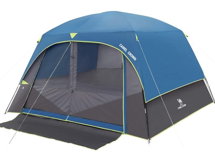 New-never Used-factory Packed- CAMEL CROWN Tents for Camping 6 Person Tent Waterproof Easy Setup Backpacking Tents