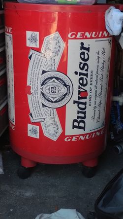 Budweiser Cooler Needs Top Fabricated