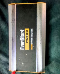  ⚡ EverStart Maxx 1500W Power Inverter - Convert DC to AC!
