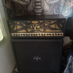 Evh 5150iiis El34 100 Watt Amp Head,  With Evh Cabinet Also