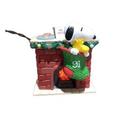 Vintage Snoopy Christmas Ornament 