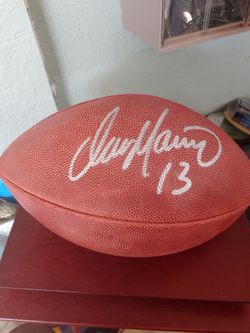 Signed football