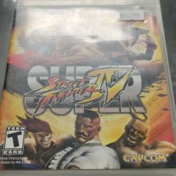Super Street Fighter 4 PS3 