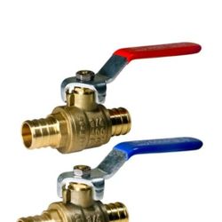 2 Pex 3/4 Valve  Hot Cool 