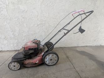 Gas Push Lawn Mower – Red