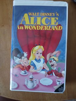 Black Diamond Alice In Wonderland Vhs