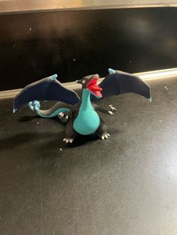 *HAND PAINTED* Charizard XY Mega Evolution Pokémon