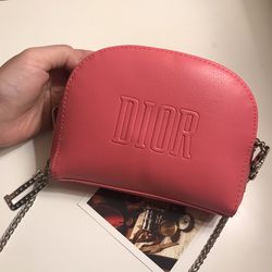 Dior Pink Cosmetic Pouch To Crossbody Bags New