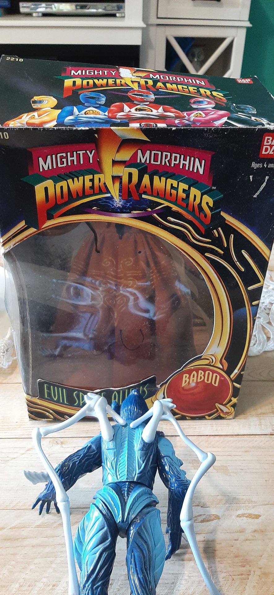 Mighty morphing Power Rangers Deluxe Aliens Vintage 