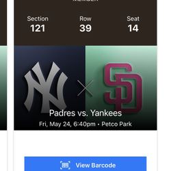 Padres Vs Yankees 05/24/25 