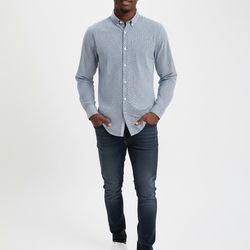 Camisa De Vestir - Tommy Hilfiger L